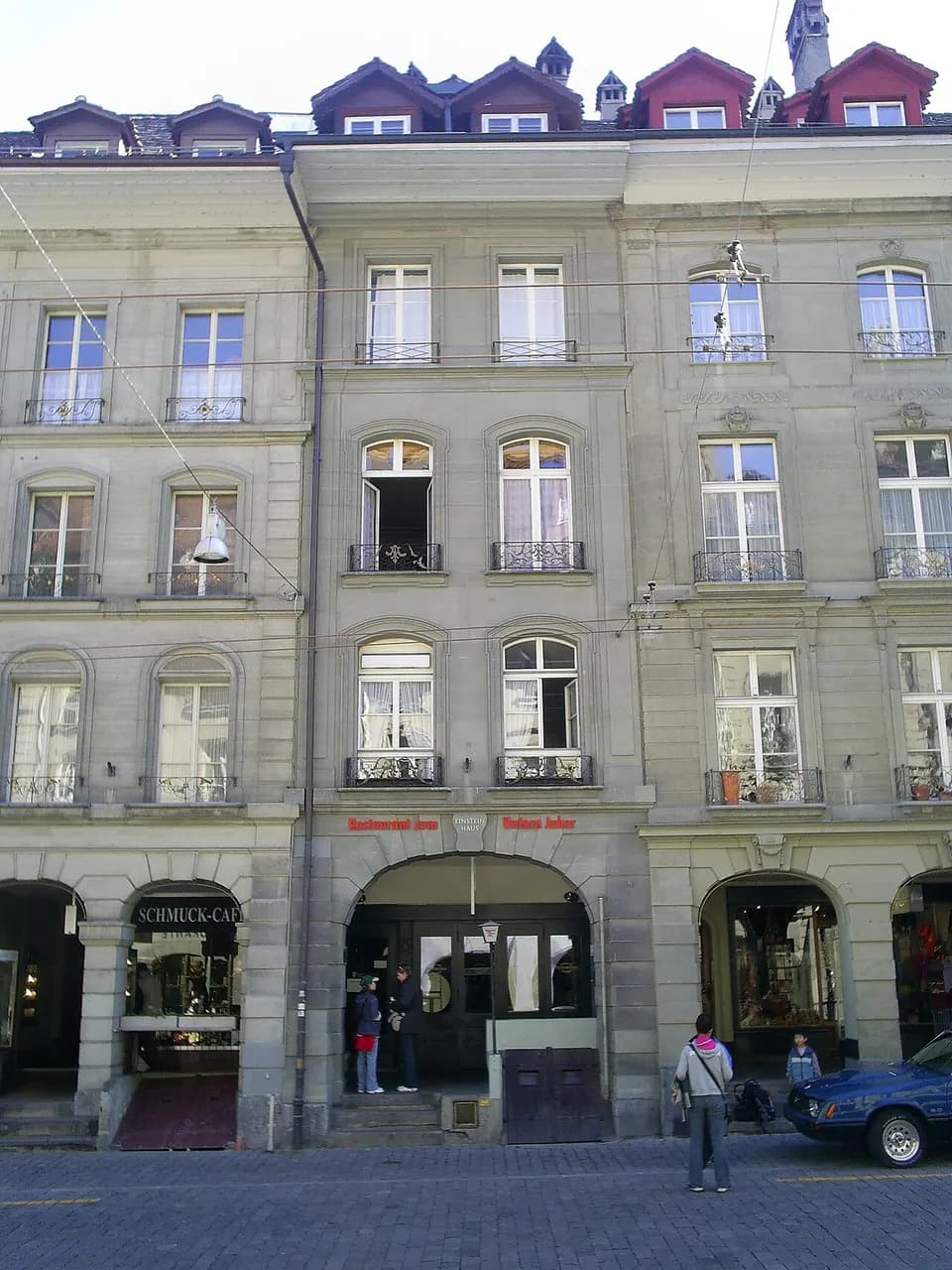 Casa de Einstein en Berna vista de frente
