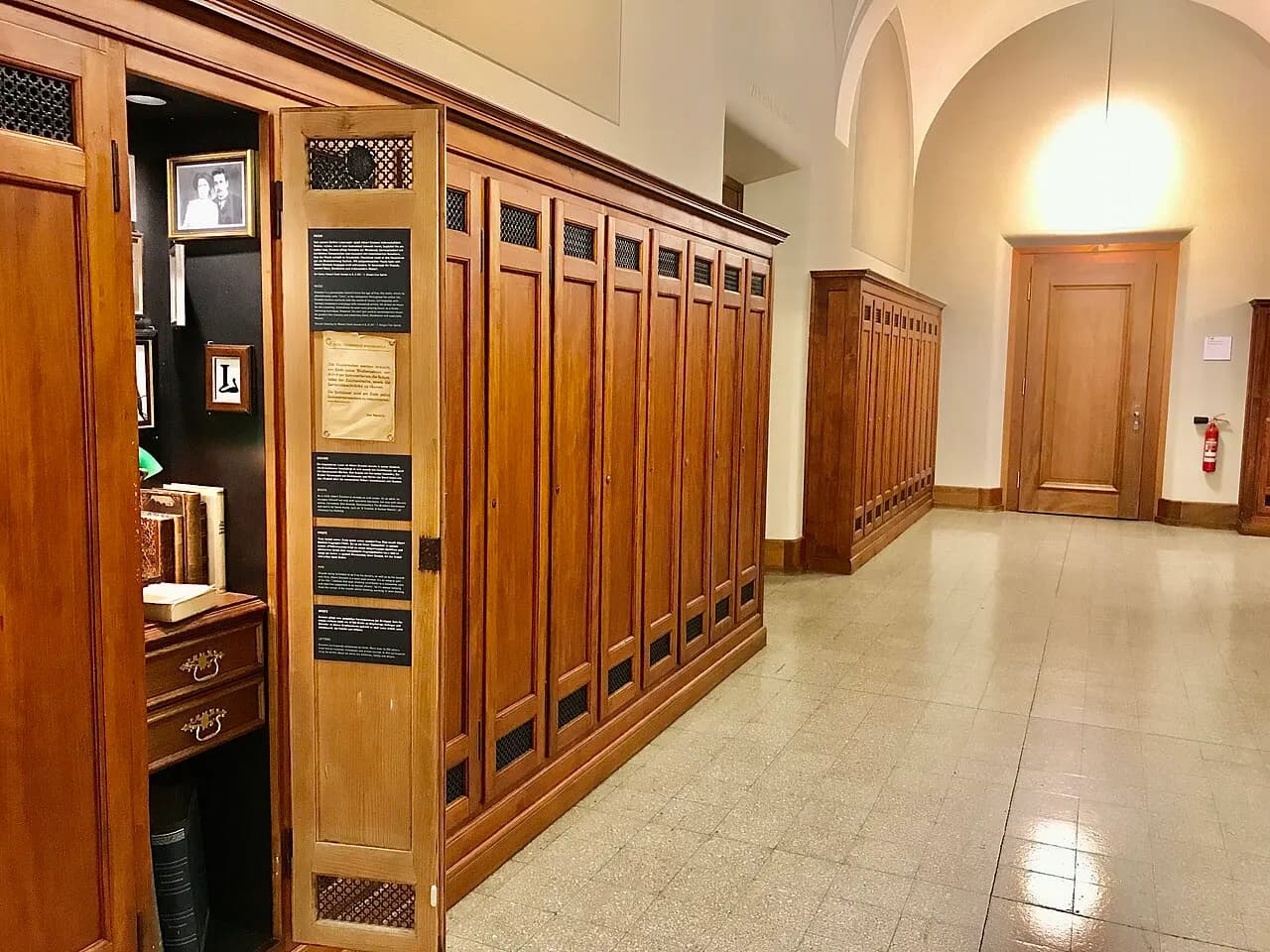 ETH Zurich University - Albert Einstein Locker ( by Ank Kumar)
