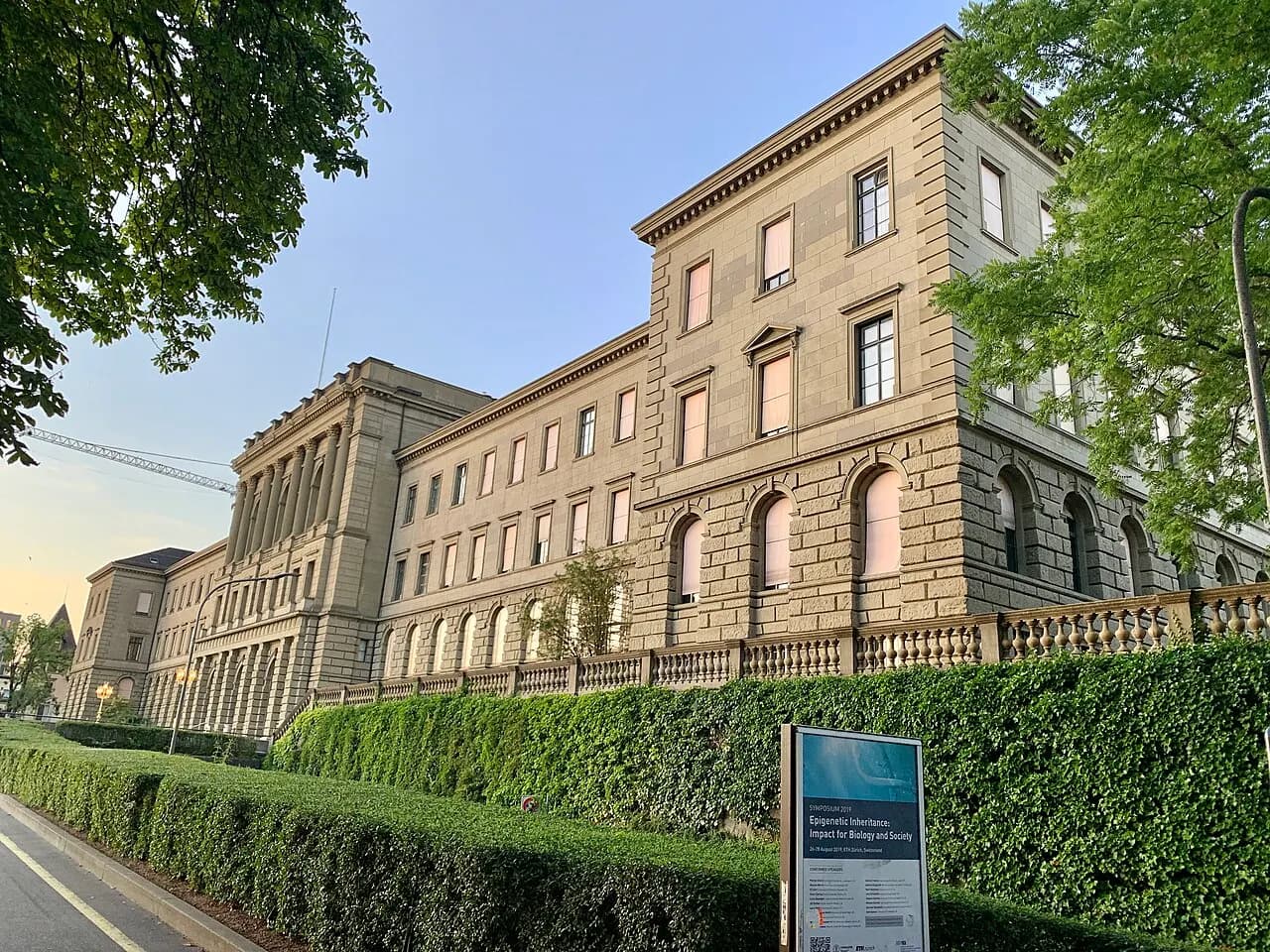 Zürich ETH, Federal Institute of Technology Building