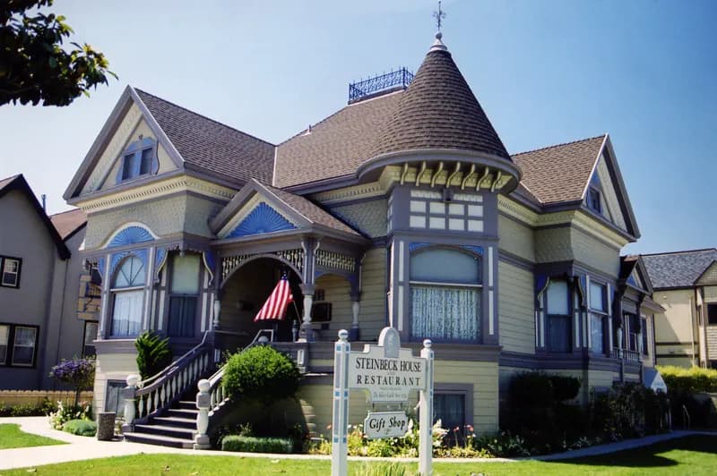132 Central Avenue, Salinas, California, the home where Steinbeck lived in his childhood.
