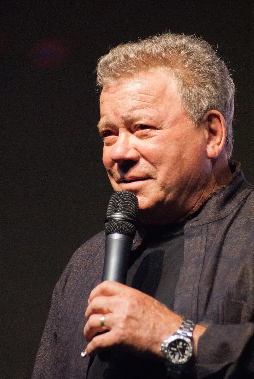 William Shatner speaks to the press at Destination Star Trek: Europe 2016