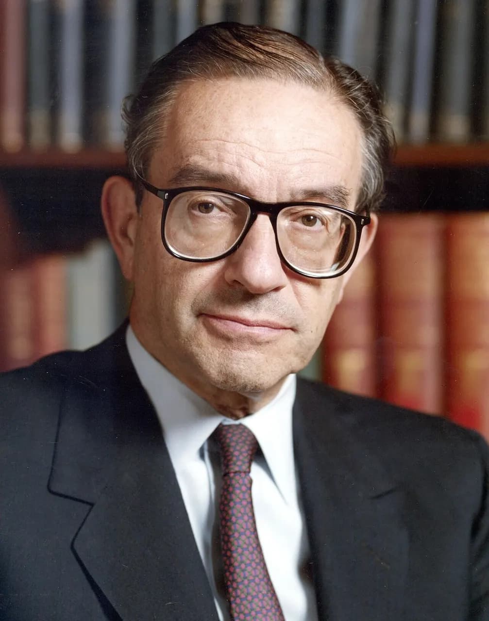 Alan Greenspan, former chairman of the Board of Governors, The Federal Reserve Board, USA.